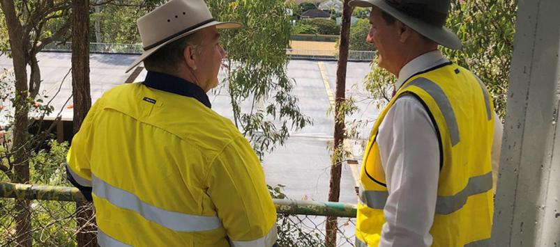 Sparkes Hill Reservoir will be upgraded to help boost water security on Brisbane's northside