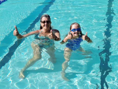 While Ewen Maddock Dam’s popular swimming area remains closed for dam upgrade work, Mooloolah State School pool is offering free entry through for those who fancy a dip to beat the heat.  