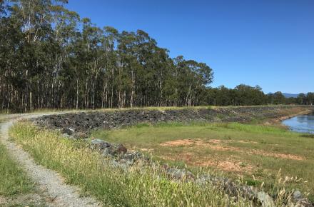 Construction planning at Sideling Creek Dam is underway