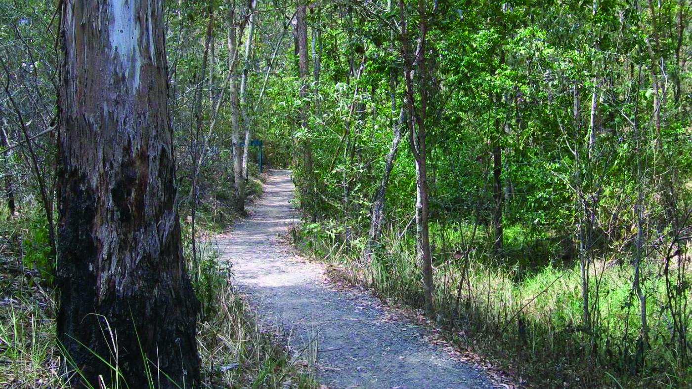 Enoggera Reservoir trail entrance