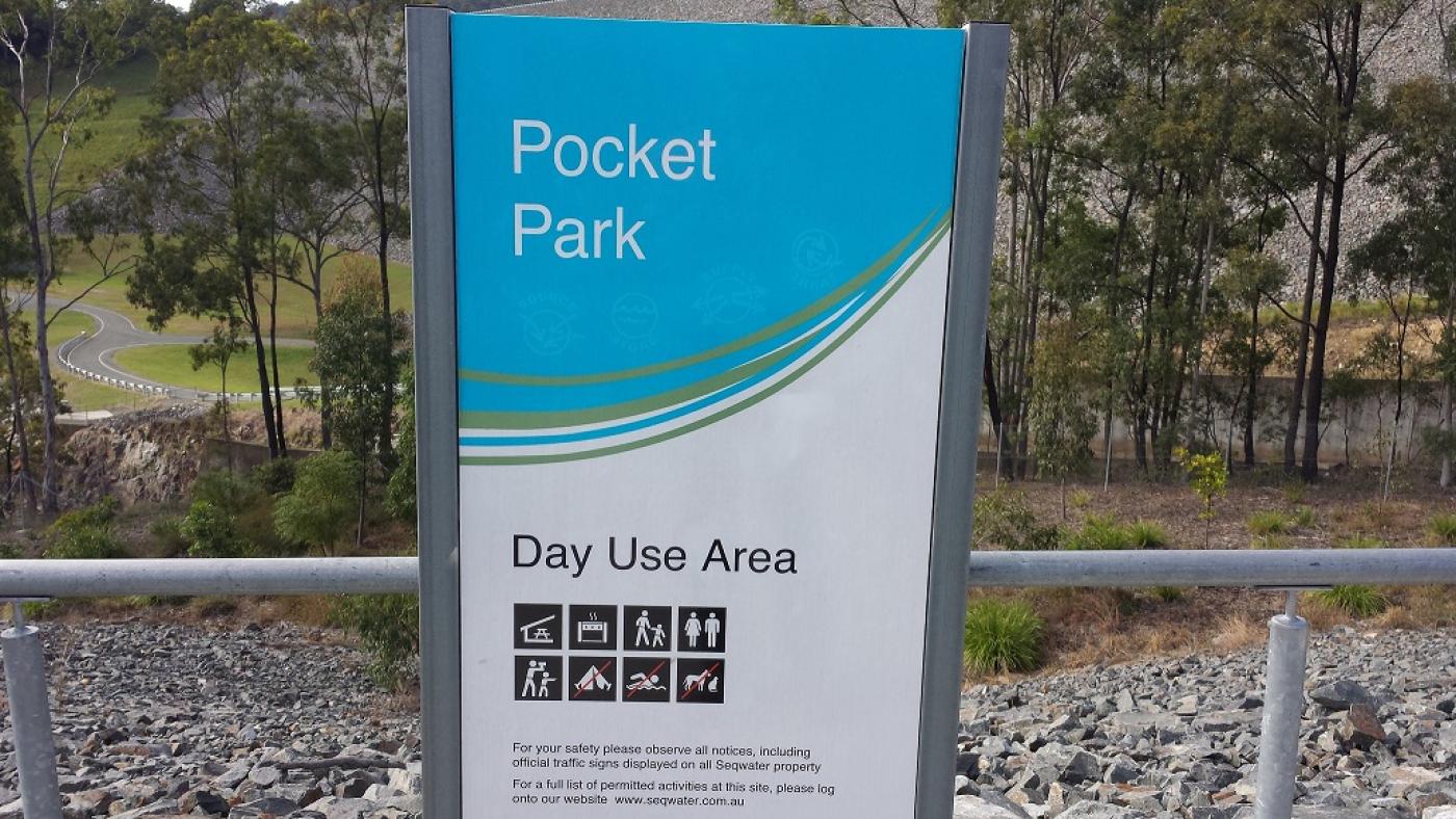Pocket Park Hinze Dam