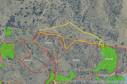 Planned burn map near Coulson, Lake Wyaralong, September 2024